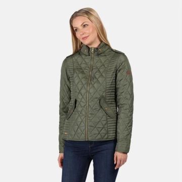 Regatta Jas Carita Dames Legergroen Polyester Maat 36