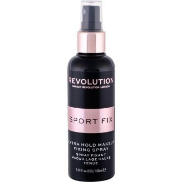 Makeup Revolution - Sport Fix Spray Makeup Extra Hold - Strong Makeup Fixation Spray