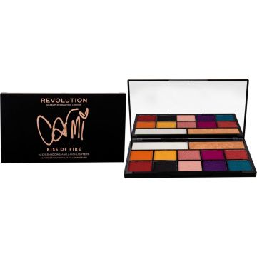 Makeup Revolution Carni Oogschaduw Palette - Kiss Of Fire