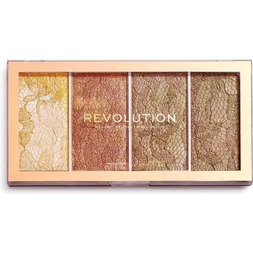 Makeup Revolution Vintage Lace Palette - Highlighter Palette