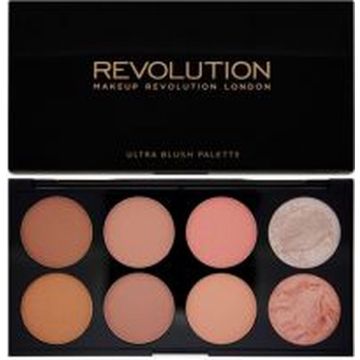 Makeup Revolution - Ultra Blush and Contour - blush palette odstín Hot Spice -