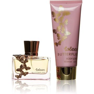 Coleen Butterflies Eau De Toilette Gift Set 50 Ml