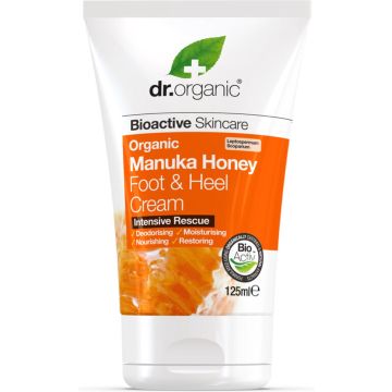 Dr. Organic Manuka Honing Voet- en hielcrème 125 ml