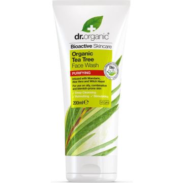 Gezichtsreinigingsgel Bioactive Organic Dr.Organic (200 ml)