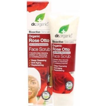 Dr. Organic Rosa De Damasco Exfoliante Facial 125 Ml