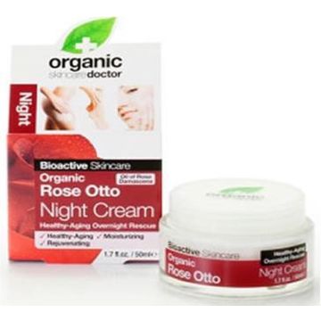 Dr Organic Rose Otto Night Cream 50ml