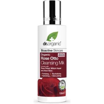 Dr. Organic Rose Otto Cleansing Milk 150ml