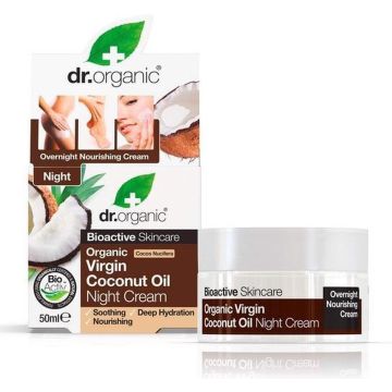 Nachtcreme Coconut Oil Dr.Organic (50 ml)