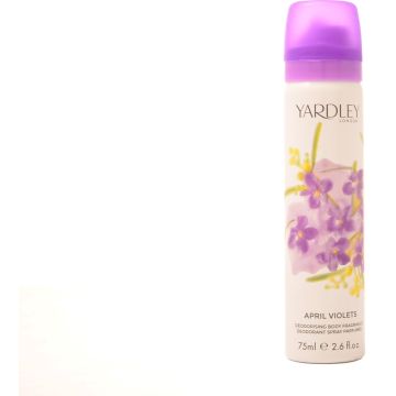 Yardley April Violets - 75ml - Deospray