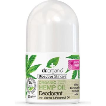 Dr. Organic Bioactive Organic Aceite De Canamo Deodorant Roll-on 50 Ml