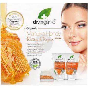 Dr. Organic Manuka Honey Restore &amp; Repair Set 2020 Manuka Honey Restore &amp; Repair Set 2020