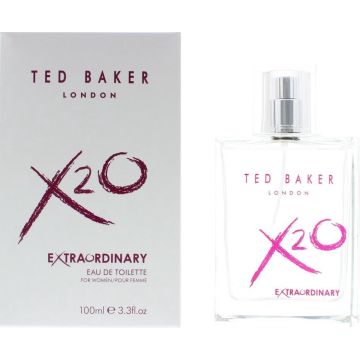 Ted Baker X20 Extraordinary For Women Eau De Toilette 100ml Spray