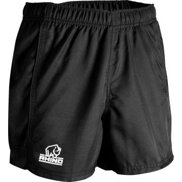 Rhino Sportbroek Auckland Junior Polyester Zwart Maat Xl