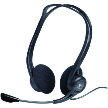 Logitech 960 - Pc Stereo Headset - USB - Zwart