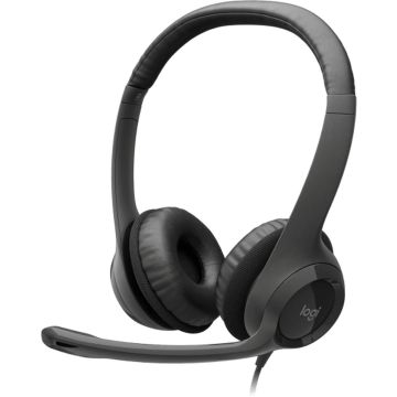 Logitech H390 - Computer Headset - USB A - Ruisonderdrukkend - Graphite