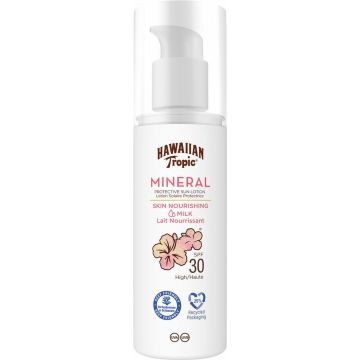 Hawaiian Tropic Mineral Sunmilk Lotion - SPF30 - 100ml - 1 Stuk