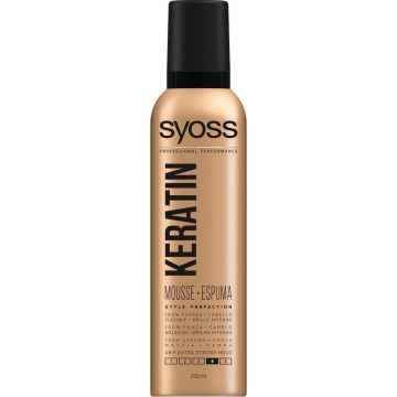 Styling Mousse Keratin Syoss (250 ml)