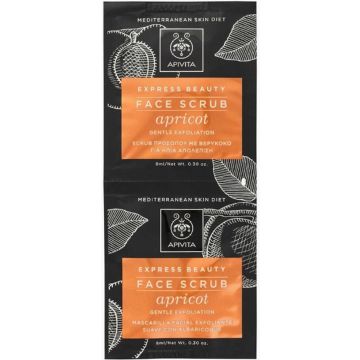 Apivita Peeling Face Care Masks &amp; Scrubs Face Scrub with Apricot