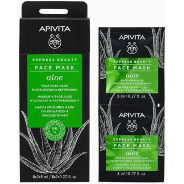 Apivita Masker Face Care Masks &amp; Scrubs Face Mask with Aloe