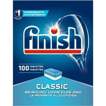 Finish Classic Regular Vaatwastabletten - 100 Stuks