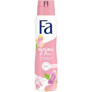 FA Deospray Natural &amp; Pure Rose Blossom - 150 ml