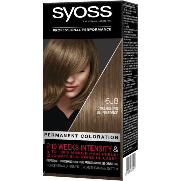 SYOSS Color baseline 6-8 Donkerblond Haarverf - 1 stuk