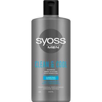 Syoss Men Clean and Cool Shampoo 440 ml