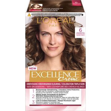 L'Oréal Paris Excellence Crème 6 - Donkerblond - Haarverf