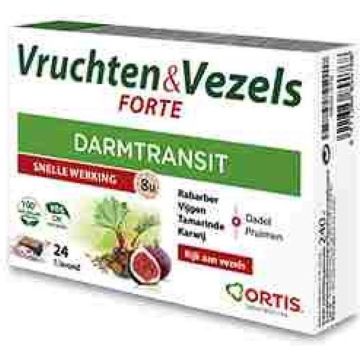 Ortis Vruchten&amp;Vezels Forte 24 stuks