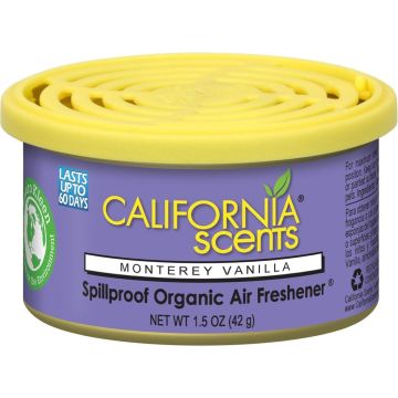 California Scents Luchtverfrisser Monterey Vanilla