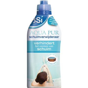 BSI - Aqua Pur Schuimverwijderaar - Verhindert schuuimvorming in een spa - Zwembad - Spa - 1 l