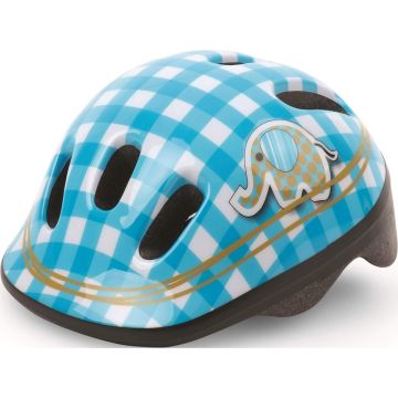 Polisport helm kinder Elephant XXS wit/blauw 44-48cm