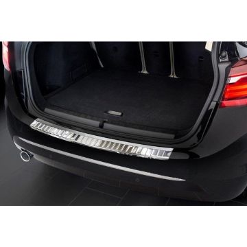 Avisa RVS Achterbumperprotector passend voor BMW 2-Serie F45 Active Tourer 2014- 'Ribs'