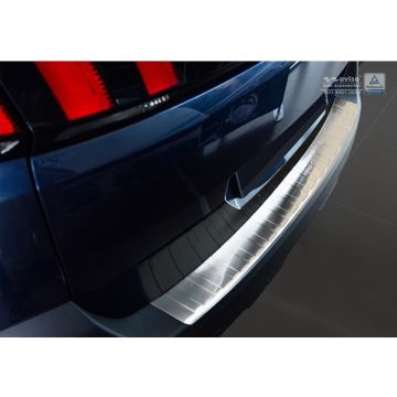 Avisa RVS Achterbumperprotector passend voor Peugeot 5008 II 2017- 'Ribs'