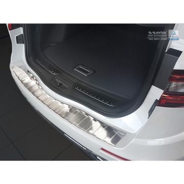 Avisa RVS Achterbumperprotector passend voor Renault Koleos II 8/2016- 'Ribs'