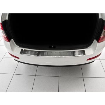 Avisa RVS Achterbumperprotector passend voor Skoda Octavia III Kombi 2013-2016 'Ribs'