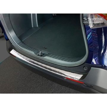 Avisa RVS Achterbumperprotector passend voor Toyota RAV4 (5th Gen) 2018- 'Ribs'