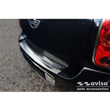 RVS Achterbumperprotector passend voor Mini Countryman R60 2010-2014 'British Flag'