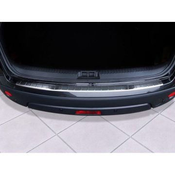 Avisa RVS Achterbumperprotector passend voor Nissan Qashqai 2007-2013 'Ribs'