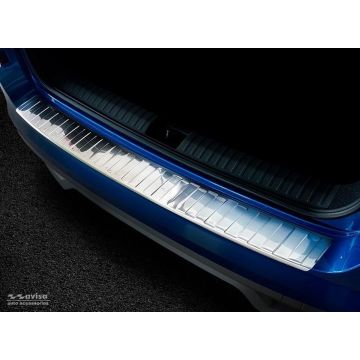 Avisa RVS Achterbumperprotector passend voor Skoda Kamiq 2019- 'Ribs'