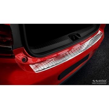 Avisa RVS Achterbumperprotector passend voor Renault Clio E HB 5-deurs 2019- 'Ribs'