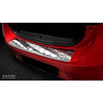 Avisa RVS Achterbumperprotector passend voor Opel Corsa F HB 5-deurs 2019- 'Ribs'