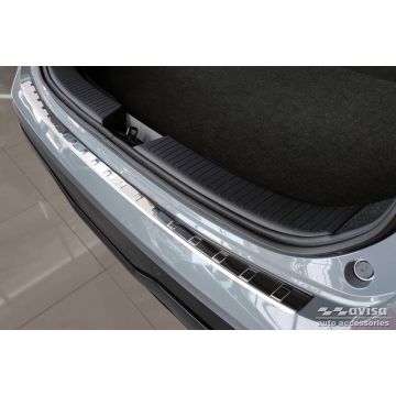 RVS Achterbumperprotector passend voor Nissan Qashqai III 2021- 'Ribs'