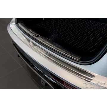 RVS Achterbumperprotector passend voor Audi Q5 Sportback 2020- incl. S-Line