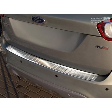 Avisa RVS Achterbumperprotector passend voor Ford Kuga 2008-2013 'Ribs'