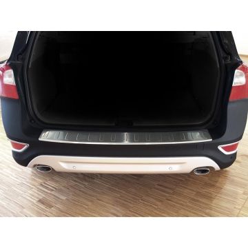 Avisa RVS Achterbumperprotector passend voor Volvo XC70 2007- 'Ribs'