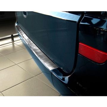 Avisa RVS Achterbumperprotector passend voor Mercedes Vito / Viano 2003-2014 'Ribs'