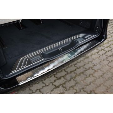 Avisa RVS Achterbumperprotector passend voor Mercedes Vito &amp; V-Klasse 2014- 'Ribs'