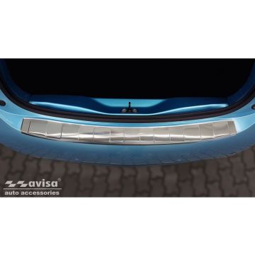 RVS Achterbumperprotector passend voor Renault Zoe II 2019- 'Ribs'