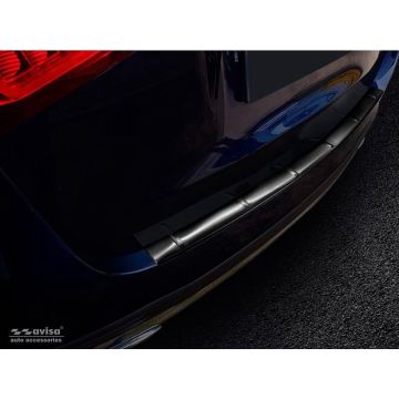 Avisa Zwart RVS Achterbumperprotector passend voor Mercedes GLE II W167 2019- 'Ribs'